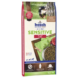 15kg Sensitive agneau, riz bosch® - Croquettes pour chien