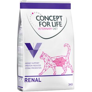 3kg Veterinary Diet Renal Concept for Life VET - Croquettes pour chat