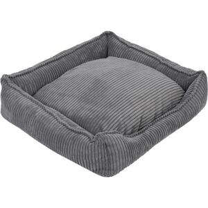 Panier Modern Living Helena pour chien - L 65 x l 60 x H 18 cm, gris