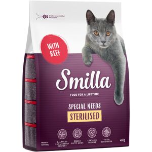 Smilla Adult Sterilised bœuf pour chat - 4 kg