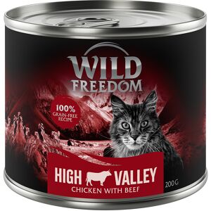 12x200g Adult Farmlands b?uf, poulet Wild Freedom - Patee pour chat