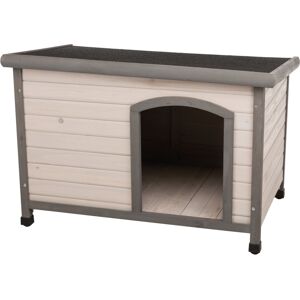 Niche Trixie Natura Classic a toit plat Taille M-L: L 104 x l 68 x H 72 cm, gris