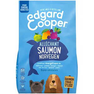 2x12kg Edgard & Cooper Adult saumon sans cereales - Croquettes pour chien