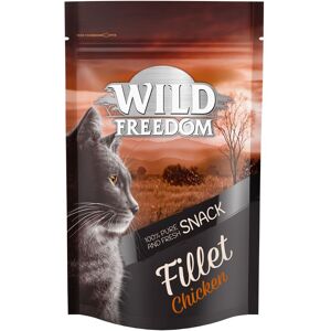 Wild Freedom Adult Wide Country, volaille pour chat - Friandises en complement : 5 filets de poulet (100 g)