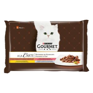 4x85g Gourmet À La Carte recettes raffinees - Patee pour chat