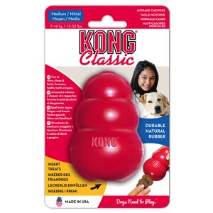 KONG Classic rouge Taille M - Jouet KONG pour chien
