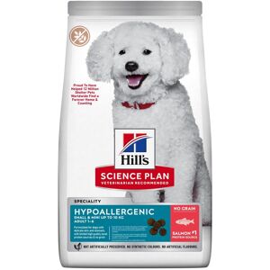 Hill's Science Plan Adult Hypoallergenic Small & Mini saumon pour chien - 2 x 6 kg