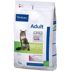 7kg Virbac Veterinary HPM Adult Neutered - Croquettes pour chat