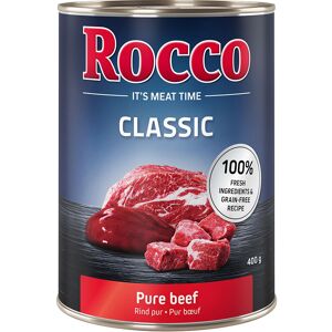 24x400g Classic pur bœuf Rocco - Nourriture pour chien