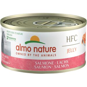 Almo Nature HFC Natural 6 x 70 g pour chat - saumon en gelee