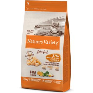 1,25kg Nature's Variety Selected Sterilised poulet eleve en plein air - Croquettes pour chat