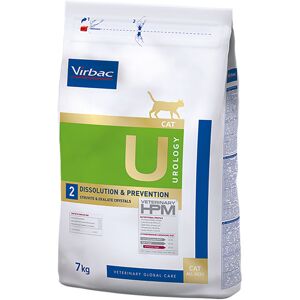 2x7kg HPM U2, Cat Urology Dissolution & Prevention Virbac Veterinary - Croquettes pour Chat