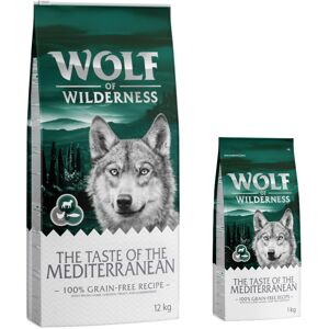 12kg The Taste Of The Mediterranean Wolf of Wilderness - Croquettes pour chien + 2 kg offerts !