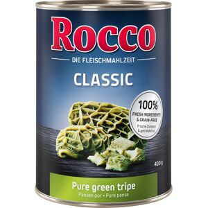 24x400g Rocco Classic pure panse verte - Patee pour chien