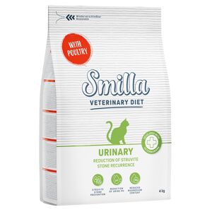 4kg Smilla Veterinary Diet Urinary volaille - Croquettes pour chat