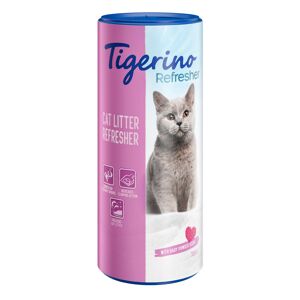 2x700g Desodorisant pour litiere Tigerino, parfum talc pour bebe - pour chat