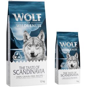 12kg The Taste Of Scandinavia Wolf of Wilderness - Croquettes pour chien + 2 kg offerts !