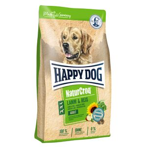 2x15kg Happy Dog NaturCroq agneau, riz - Croquettes pour chien