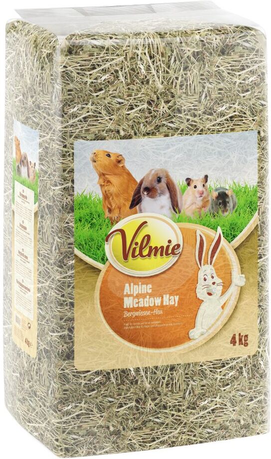 4kg Vilmie Foin de prairie - Nourriture pour rongeur et lapin