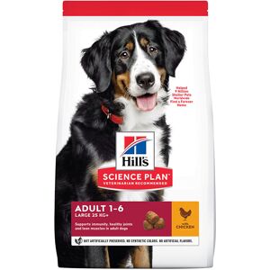 14kg Adult 1+ Large poulet Croquettes Hill's Science Plan pour chien