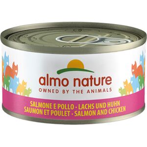 6x70g Legend saumon, poulet Almo Nature chat - Boîtes pour chat