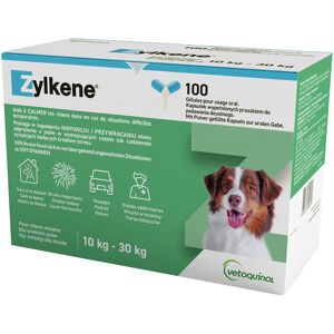 2x100 gélules Zylkène Vétoquinol pour chien 10-30kg