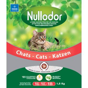 1,5kg (3L) Litière de silice Nullodor pour chat