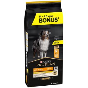 PURINA PRO PLAN All Sizes Adult Light/Sterilised pour chien - promo : 14 kg + 2,5 kg offerts !