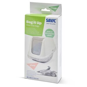 Sacs à litière Savic Bag it Up pour chat - Giant - 2 x 6 sacs