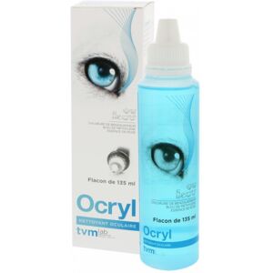 TVM Ocryl 135mL Nettoyant oculaire pour chien et chat