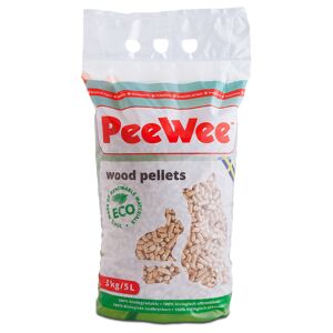 3kg Litière PeeWee - Litière Granulés de bois pour chat
