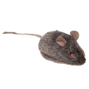 1 souris sonore Wild Mouse avec LED pour chat