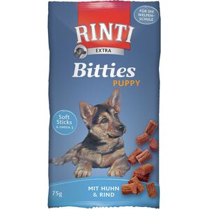 75g poulet bœuf Extra Bitties friandises RINTI - Friandises pour Chien