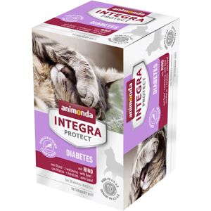 6x100g Protect Adult Diabète boeuf Animonda Integra - Pâtée pour chat