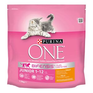 1,5kg Junior poulet PURINA ONE - Croquettes pour chat