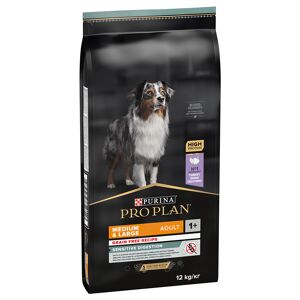 2x12kg Medium & Large Adult Sensitive Digestion sans céréales Pro Plan - Croquettes pour chien