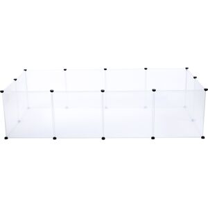 TIAKI Enclos pour chiots en plastique, 12 panneaux de 50 x 50 cm, pour chien - Publicité TIAKI Enclos pour chiots en plastique, 12 panneaux de 50 x 50 cm, pour chien - Publicité