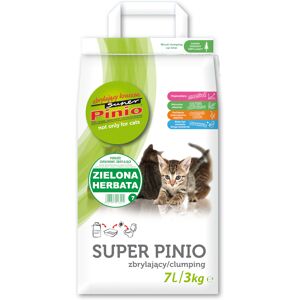 Super Pinio litière au thé vert - 2 x 7L - Publicité Super Pinio litière au thé vert - 2 x 7L - Publicité
