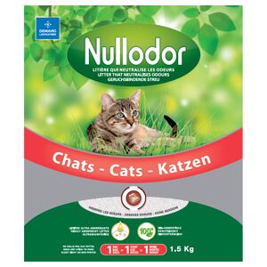 1,5kg (3L) Litière de silice Nullodor pour chat - Publicité