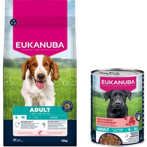 Eukanuba Saumon Races Petites et Moyennes - Nourriture pour Chiens - Publicité Eukanuba Saumon Races Petites et Moyennes - Nourriture pour Chiens - Publicité