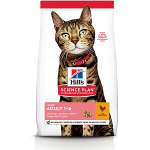 2x10kg Adult Light poulet Hill's Feline Croquettes pour chat - Publicité