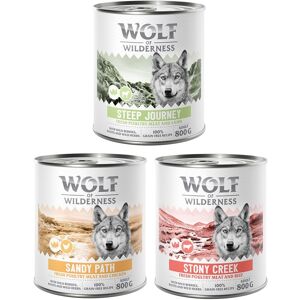 Nourriture pour chiens Wolf of Wilderness - Pack varié - 6 x 800 g - Publicité Nourriture pour chiens Wolf of Wilderness - Pack varié - 6 x 800 g - Publicité