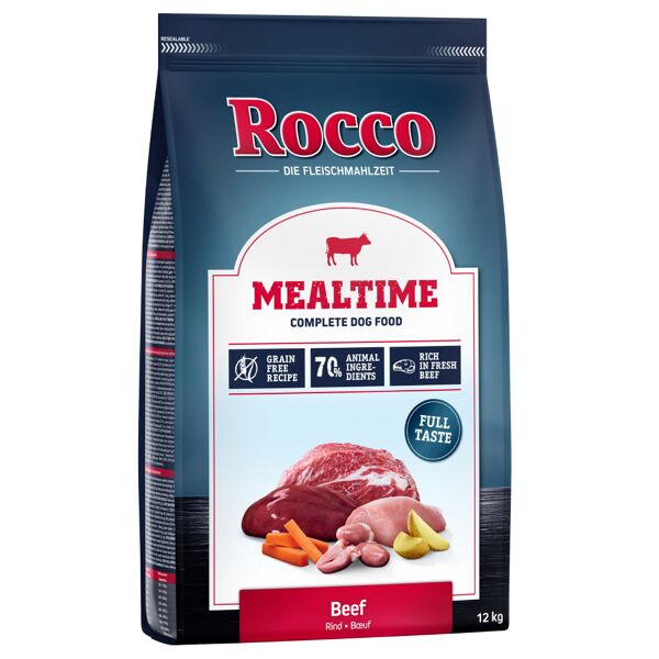 2x12kg bœuf Mealtime Rocco Croquettes pour chien : 20 %