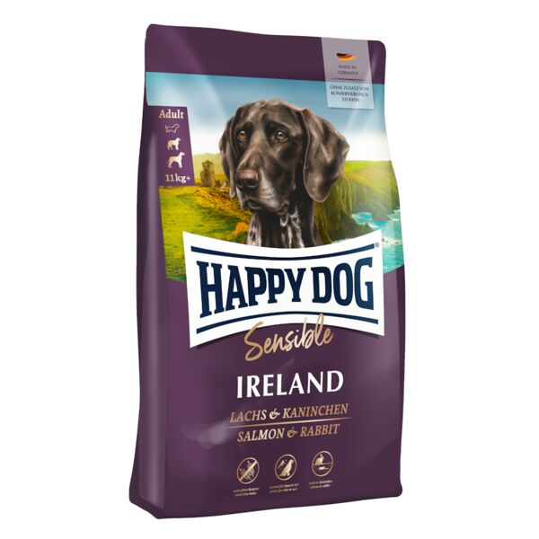 2x12,5kg Sensible Irlande Happy Dog Supreme Croquettes pour chien