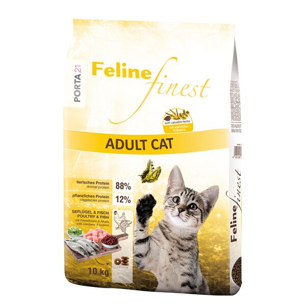 10kg Adult Porta 21 Feline Finest Cat Croquettes pour chat
