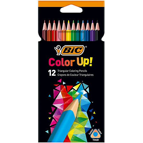 BIC Crayons de couleur BIC Color Up! Assortiment - 12 Unités