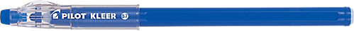 Pilot Stylo bille avec capuchon Pilot Kleer 0.7 mm Bleu