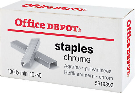 Office Depot Agrafes Office Depot N/A Argenté - 1000 Agrafes