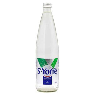 St-Yorre eau minérale naturelle gazeuse - Bouteille verre 75cl