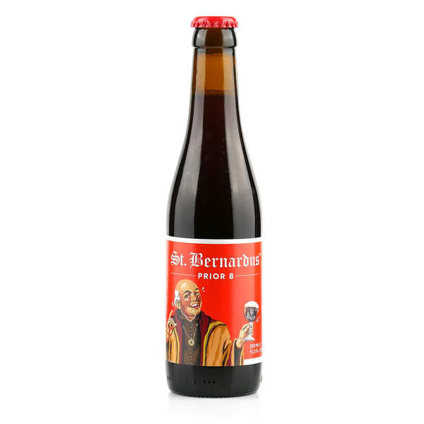 Brasserie St Bernardus St. Bernardus Prior 8 - bière belge ambrée - 8% - Lot 6 bouteilles 33cl